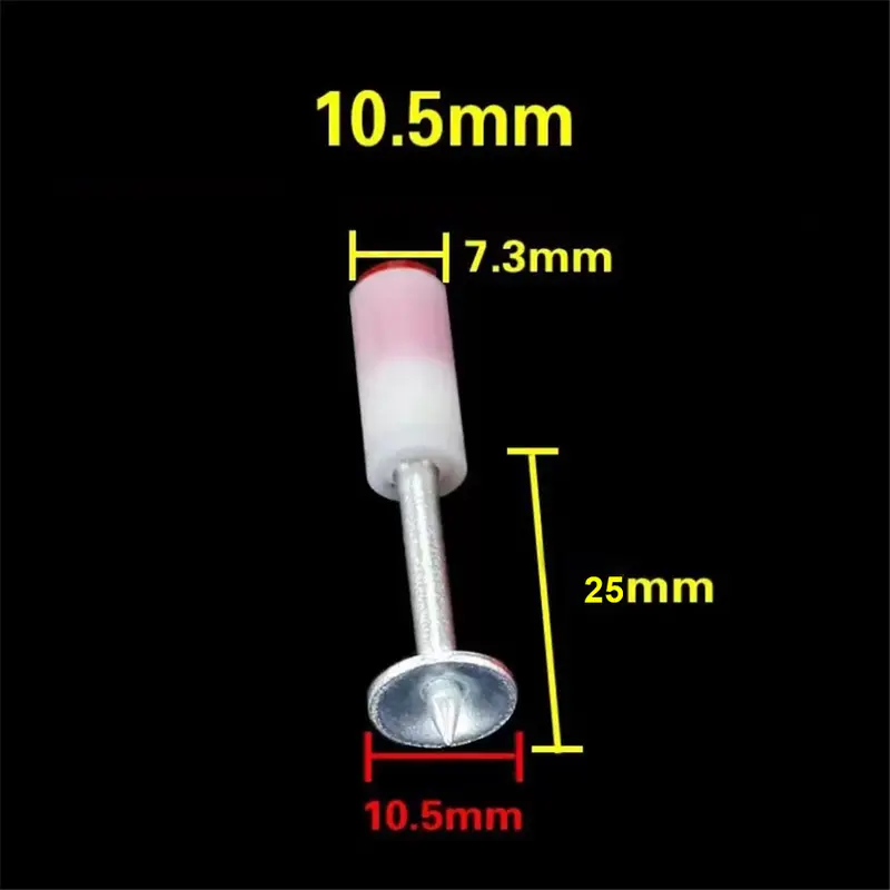 [PACK] Refill Paku Ramset 7.3 x 10.5mm Tembak Gun Beton Manual Round Steel Nail FD10 0
