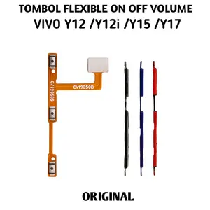 Tombol untuk Vivo Y12 / Vivo Y12i / Vivo Y15 / Vivo Y17 /  original flexible on off volume luar dalam fleksibel power pengganti 1 set