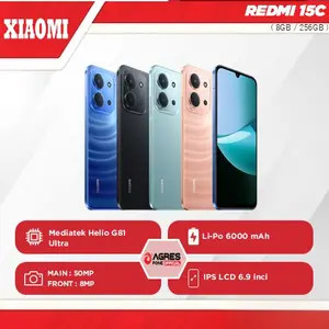 Xiaomi Redmi 15C [8+256] | Baterai 6000mAh | Layar Imersif 6.9" 120Hz | 50 MP