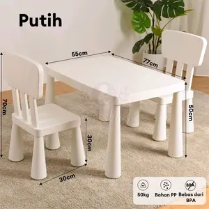 Meja Belajar Anak Set Kursi Meja Belajar Anak Panel Meja Mainan Anak Set Kursi Meja Edukasi Anak Pembelajaran Meja Main Anak Mainan Meja Belajar Anak Mini Mainan 0-12 Tahun Mainan Edukasi
