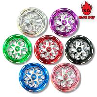 Gambar Cover Fan Spinner Race Boy V3 CNC Vespa Beat Mio Motorcycle - blue dari Legend Motor Shop Id Kab. Bekasi 1 Tokopedia