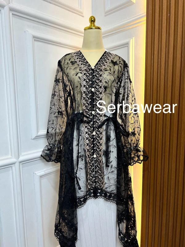 Product Introduction of Lexia Outer Tunik  Brocade Lace Outer ADA JUMBO LD 120 - 140cm Atasan Wanita | Outer Kondangan |Outer Renda| Outer Brukat | Outer Tile | Outer Organza | Outer Lebaran Pesta 4