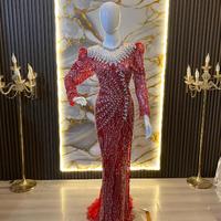 Gambar Kebaya 2in1 merah cabe santili Mewah Free Slayer Jubah Dan Veil Hijab dari Widdy Kebaya Grosir 2 Kab. Bandung Barat 1 Tokopedia