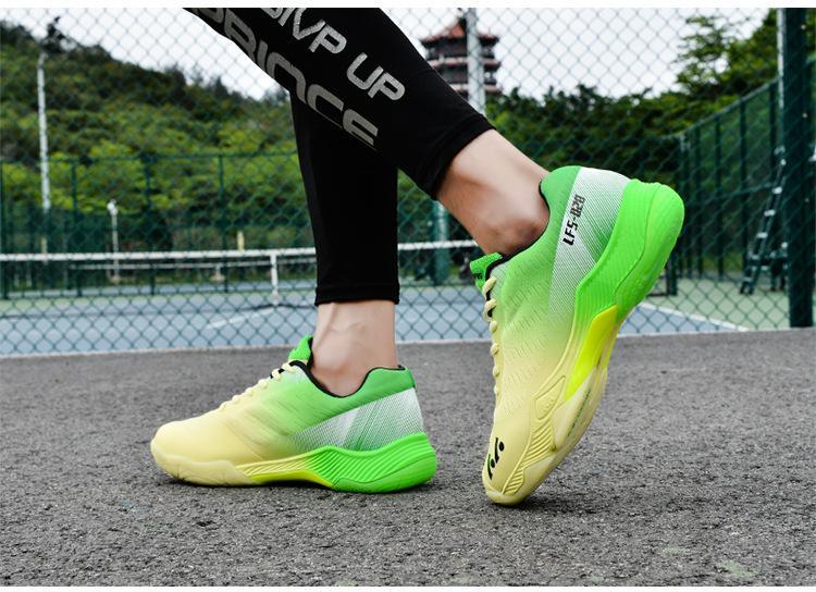 Product Introduction of Kasut badminton untuk lelaki dan wanita, tidak licin, menyerap hentakan dan bernafas, Ultra ringan, Tenis bola tampar generasi ke-4, penghantaran cepat dari Stok, musim bunga dan musim luruh Shoes Sports Sneakers 22