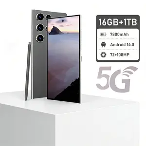 [Bisa COD]  S-24 Ultra Handphone Gaming Murah 7.5 Inch Layar Penuh 16GB+1TB 8000mAh Baterai Fast Charge 72MP+108MP Kamera AI 5G Android 14.0