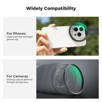 Gambar KNF Concept Filter Black Mist 1/4 For Mobile Phone Smartphone 67mm With Clip - Black Diffusion 1/4 K&F Concept dari Astra Foto Kota Administrasi Jakarta Pusat 5 Tokopedia