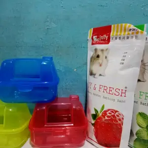 tempat mandi hamster+pasir wangi
