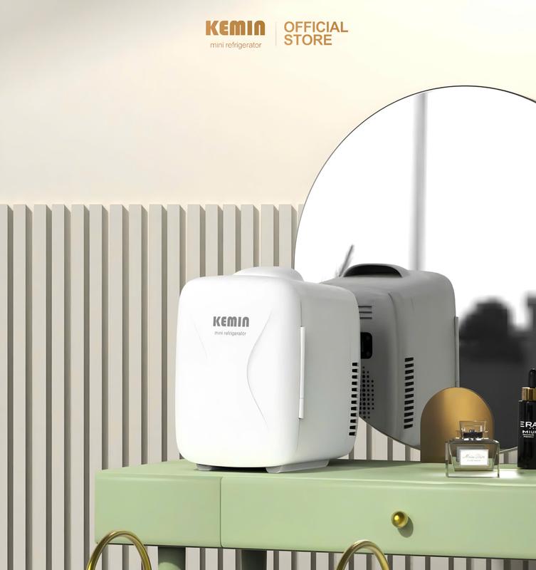  Tủ lạnh mini Kemin Ku400A 4L - Dùng ở nhà và ô tô - Nóng lạnh 2 chiều 