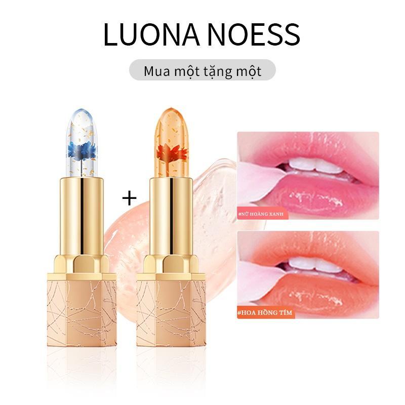 【BEST SELLER Son Môi Đổi Màu, Thạch Trong Suốt Ấm Áp, Đi Kèm Với Quà Tặng Miễn Phí, Son Môi Đổi Màu Thạch Trong Suốt * 1