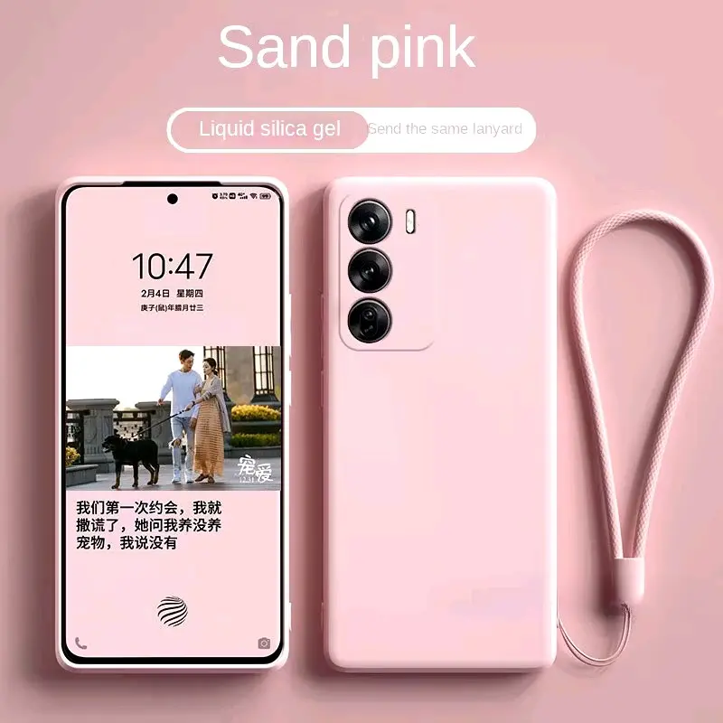 CASE OPPO RENO 12 5G / 12 PRO 5G BABY SKIN FREE TALI MICROFIBER SILICONE CASING HP