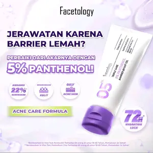 [FLASH SALE] Facetology Moisturizer Triple Care 5% Panthenol Barrier Boost Gel 40gr