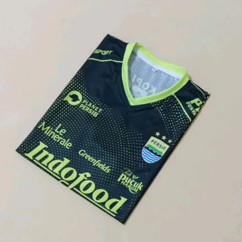 Baju persib Dewasa Jersey Persib Biru putih dan hitam Sablon Terbaru 2024 2025 new 4