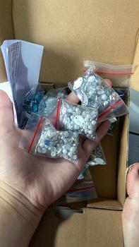 Product Review of Mutiara pasir mix kombinasi payet per 10 gram Craft manik from A**i 0