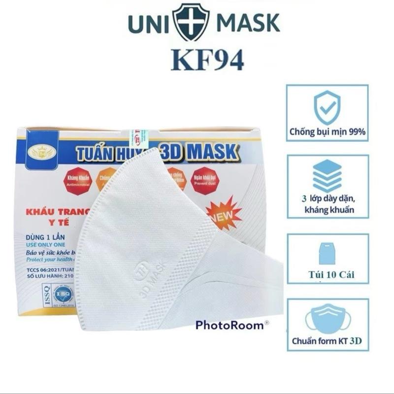 Thùng 200-100 CHIẾC KHẨU TRANG 3D Tuấn Huy + FREESHIP Trơn Phụ Kiện Accessories Cotton Vải + Freeship Voi Nam