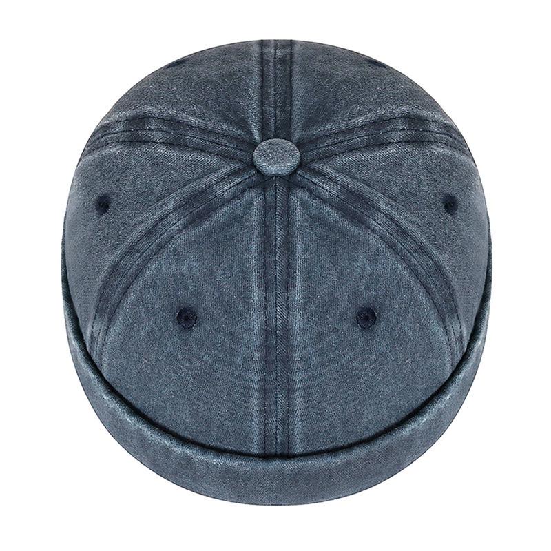 Mũ Lưỡi Trai Không Vành, Dành Cho Nam Và Nữ, Mũ Skullcap, Phong Cách Cổ Điển Mũ Chủ Nhà, Mũ Da Dưa Hiphop, Mũ Không Vành 4