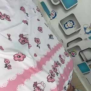 SPREI TANPA BEDCOVER single karet | SPREI AESTHETIC HOMEMADE 120 160 180 x 200 / SEPREI SATU SET SARBAN SARGUL TINGGI 20 CM include Sarung Bantal Guling