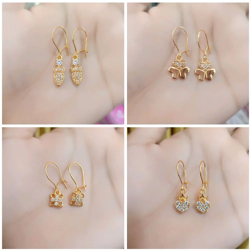 Anting Terbaru Anti Karat Gold Aksesoris Elegan