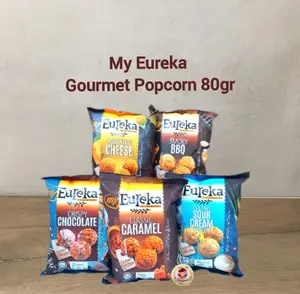 Snack Import | Popcorn My Eureka 80 gr gourmet popcorn Malaysia Halal chocolate cheese bbq caramel sour cream ( ds bgr ) Cemilan Food