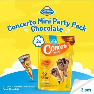 Campina Concerto Mini Party Pack Chocolate - Es Krim