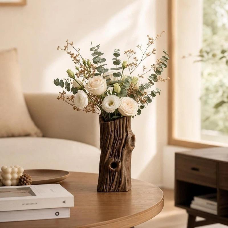 Thiết Kế Sáng Tạo Hình dạng lỗ cây Bình hoa Đồ trang trí bàn làm việc In 3D…