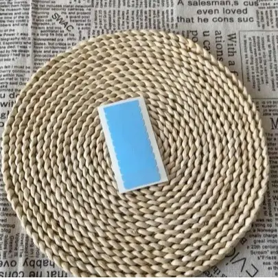1 Sheet Double Sided Replacement Tape For Hair Extensions Invisible & Waterproof Tape Not For Sell(Blue) Strong Stick Long Lasting
