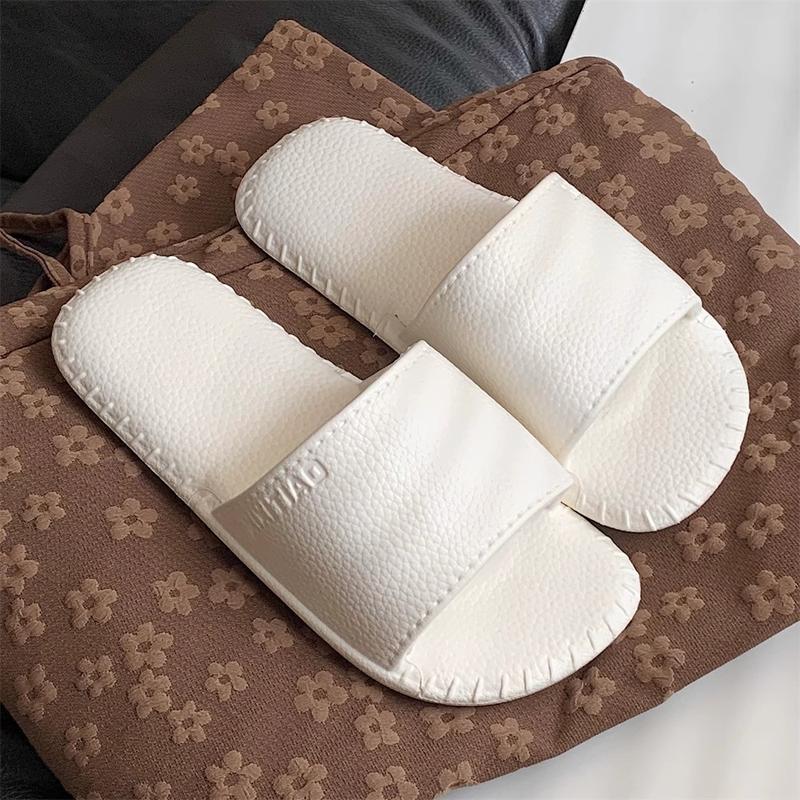 Dép Lê, XIXITIAO, Họa Tiết Da Cổ Điển Dành Cho Nữ, Đế Mềm EVA, Thích Hợp Đi Trong Nhà, Tắm, Thời Trang Hàn Quốc, Unisex, Có 5 Màu, Có Cỡ 36-47 5