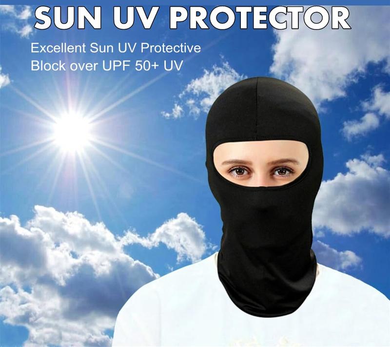 Product Introduction of Mặt Nạ Che Kín Mặt, Chống Gió Và Chống Bụi, Chất Liệu Lụa Lạnh Chống Nắng, Thích Hợp Cho Các Môn Thể Thao Ngoài Trời, Bao Gồm Kiểu Mũ Bảo Hiểm 6