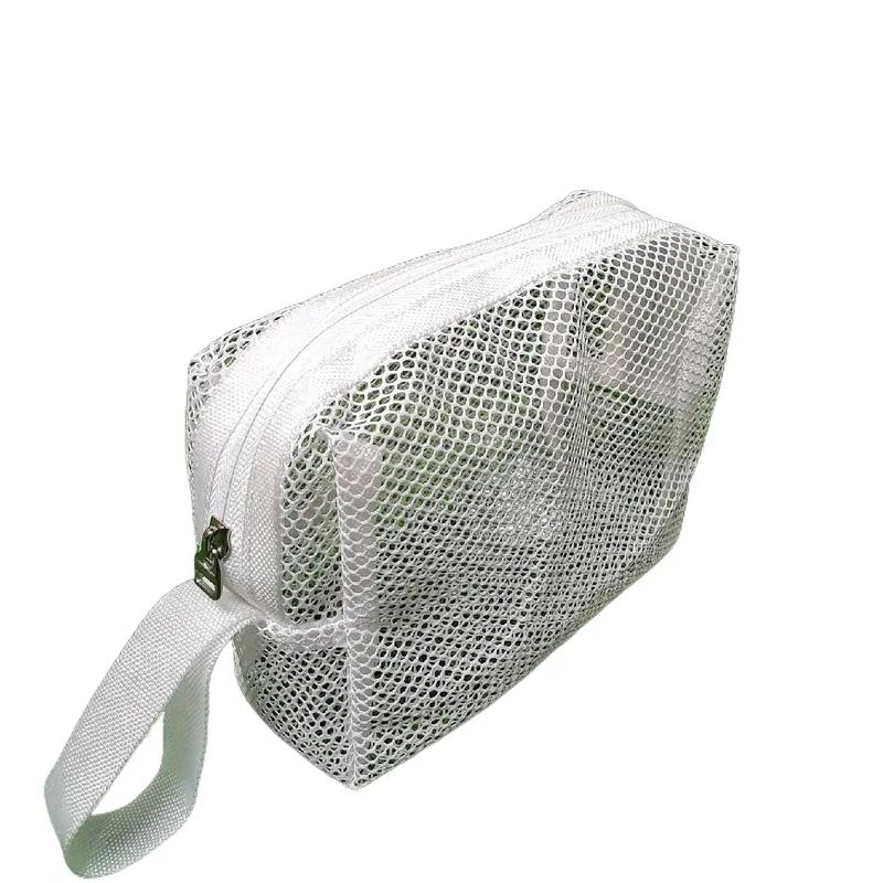 queencrown17 puch kosmetik tas jaring tas makeup organizer tas sabun 5