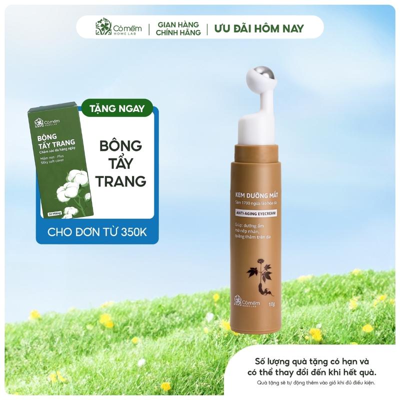 Kem Mắt Sâm 1700 Giảm Thâm Mắt Bọng Mắt Và Nếp Nhăn Cỏ Mềm 10g