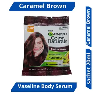GARNIER HAIR COLOR PEWARNA RAMBUT COKELAT KARAMEL (CARAMEL BROWN) 20ml