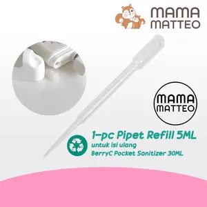 Pipet Plastik Ukuran 5ML / Pipette Tetes Panjang Isi Ulang