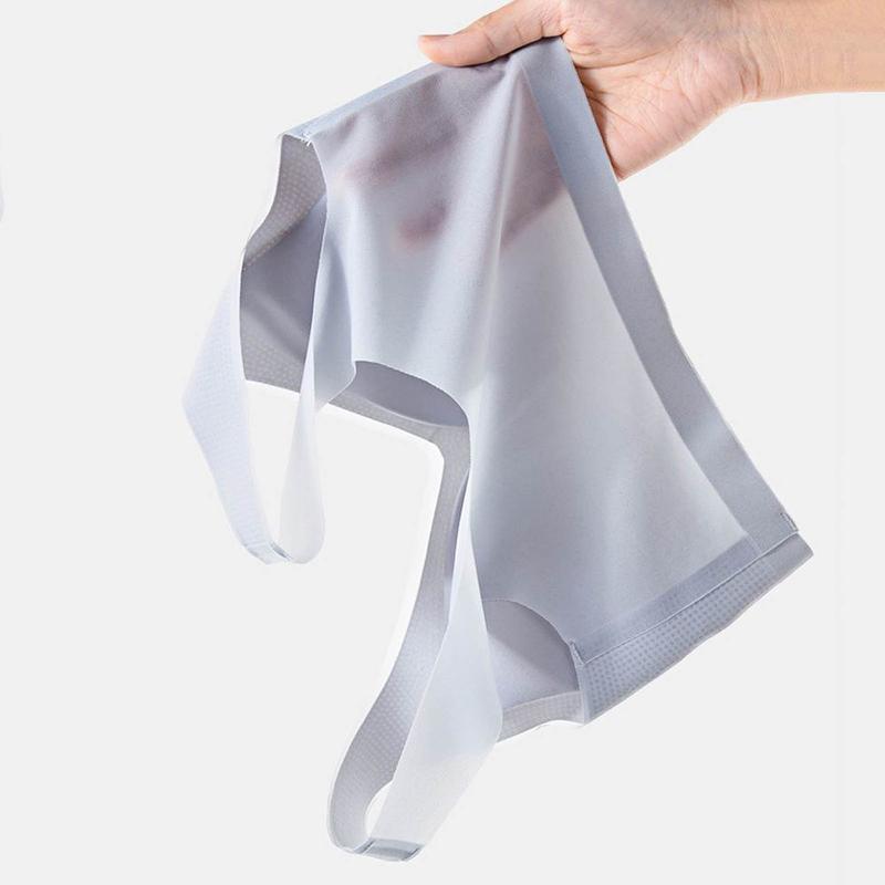 Product Introduction of BBs_ Women Bra Super Thin Hollow Out Detachable Pads Cooling Ice Silk Breast Support Wireless Seamless Women Brassiere Inner Wear Clothes 50