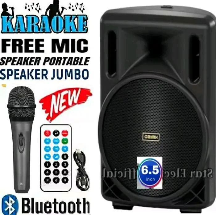 TERMURAH SPEAKER BLUETOOTH KARAOKE FULL BASS UKURAN BESAR GARTIS MIC SALON AKTIF JUMBO