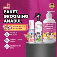 Gambar Paket Grooming Kucing Long Hair Novamos - Penghilang Bau Kotoran, Parfum Bubble Gum, Shampoo Melebatkan Bulu 250 ML, Aman untuk Kucing Newborn & Dewasa Paket Mandi Kucing - Odor Apel, Petcare Cologne, Pet Shampoo dari Novamos Official Store Kab. Cilacap 1 Tokopedia
