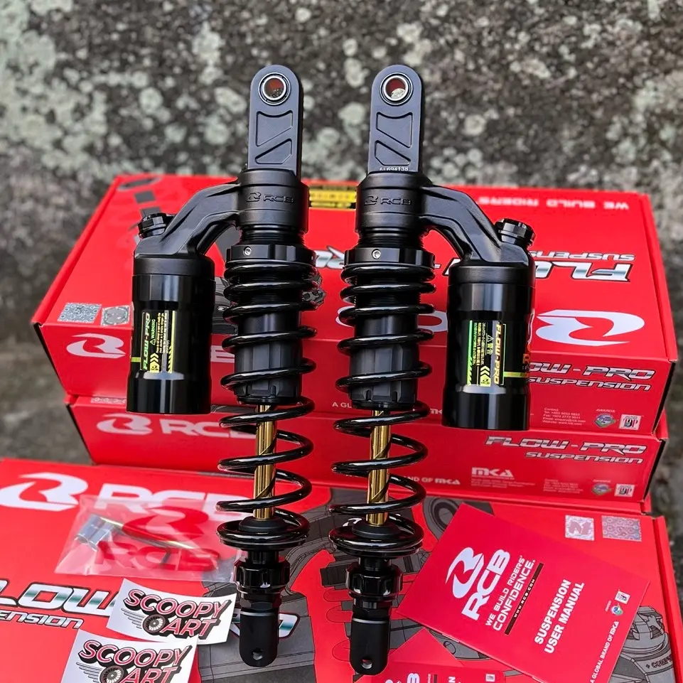Shock Shockbreaker RCB Racing Boy Flow Pro Flowpro 305 335 365 PCX NMAX AEROX XMAX