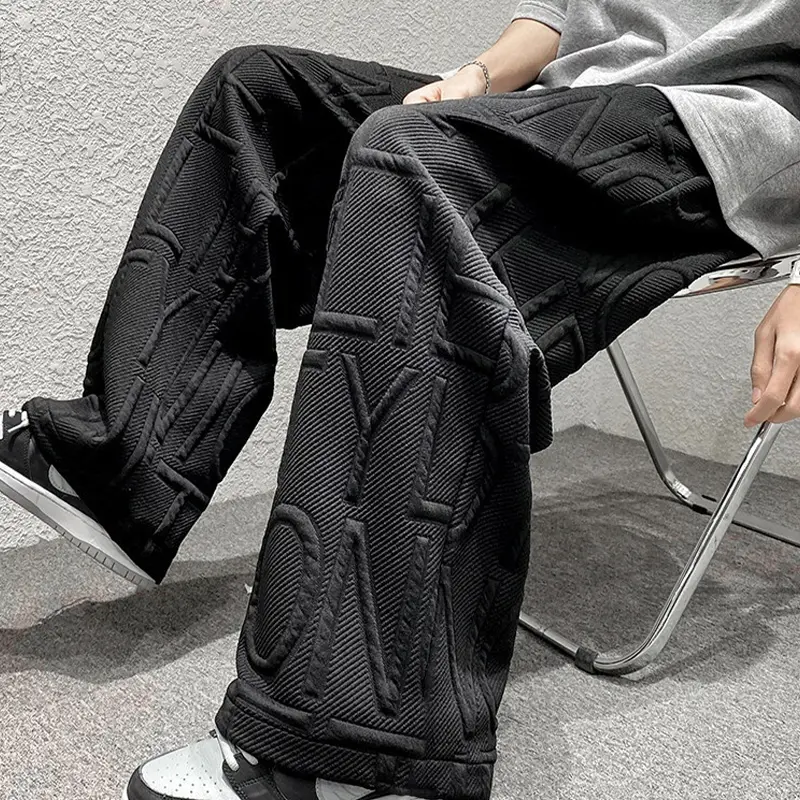 【COD】celana y2k motif celana oversize pria a1 carpenter celana baggy pria floral baggy pants pria korean style wanita/pria celana hitam sweatpants pria 6