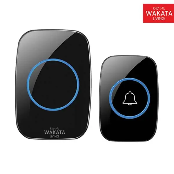 THOME Bel Rumah Tanpa Kabel / Bel Rumah Wireless Waterproof Door Bell Pintu 1 Receiver (A1) Baterai Alarm