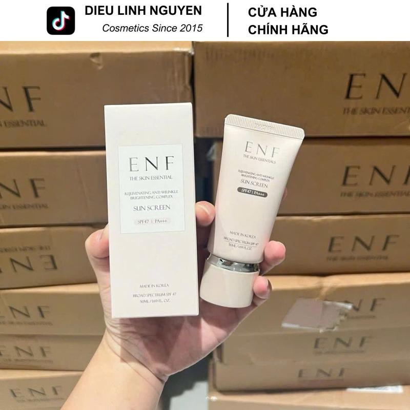   Mẫu mới  Kem chống nắng đa chức năng ENF the skin essentials 50ml  chăm sóc da bảo vệ da  