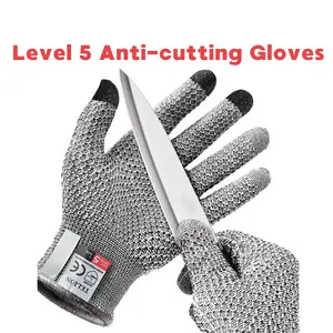 【Layar sentuh】Versi yang ditingkatkan Sarung tangan anti potong/Sarung Tangan Kuat Buat Proyek, Anti Cukur & Anti Slip/Sarung Tangan Tebal & Tahan Lama