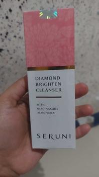 Product Review of Seruni Diamond Brighten Cleanser extract facial mencerahkan  perawatan  wajah  Vitamin Niacinamide from y**i 0