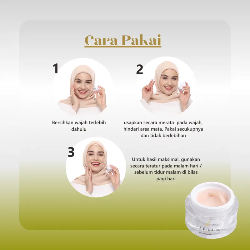 Paket 2in1 Promo Leika SkinCare Atasi Flek Hitam Membandel untuk Semua Tipe Kulit Pria Dan Wanita 3