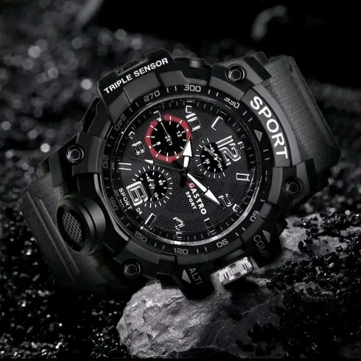 Jam Tangan Anak Pria dan Wanita Gastro Sport Original Analog Strap Rubber Fashion Terkini Free Box Dan Battre COD Karet 4
