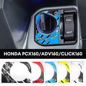 Stiker Pelindung Kunci Honda PCX160/ADV160/CLICK160 Dekorasi Kunci Pintu Listrik Anti Air dan Tabir Surya Tahan Air Tahan Matahari - Car