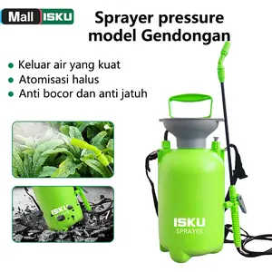 ISKU Pressure Sprayer Multi Fungsi 5L Alat Semprot Tanaman 5 Liter Model Gendongan Keluar Air Kuat Atomisasi Halus Anti Bocor