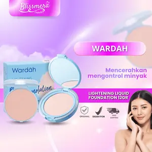 [Creator Pick's] READY BEST SELLER NEW Wardah Lightening Powder Foundation SPF 40 PA++++ 12g ORIGINAL | Full Case / Refill Two Way Cake Matte