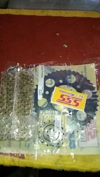 Product Review of Gir depan belakang 415(Tipis) SSS Vixion old/New,  Mxking, R15V2,  Xabre, Byson dan ( rantai gold bukan SSS ) Gear from M**࿐ 0