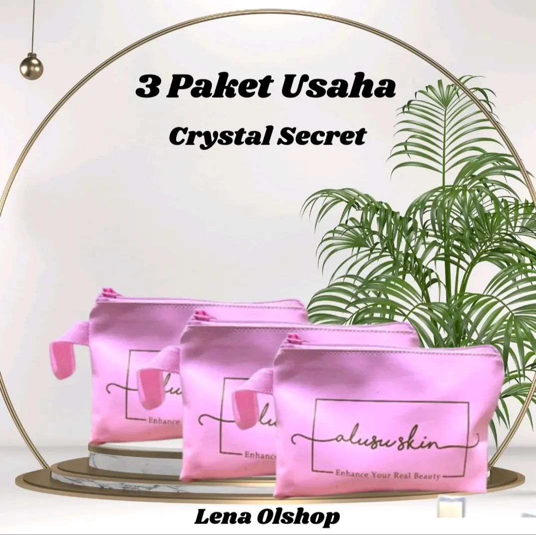 3 Paket Usaha Crystal Secret By Alusu Skin