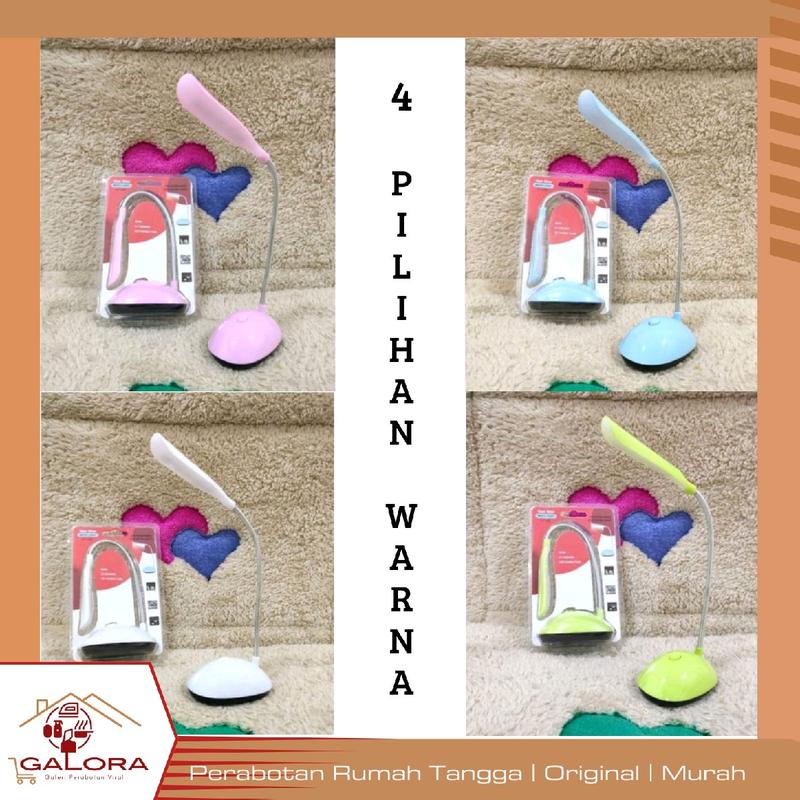 !!GALORA!! [Pengiriman RANDOM] LAMPU Belajar | Lampu Meja | Lampu LED V 7188 Vanstar Set Baterai 3