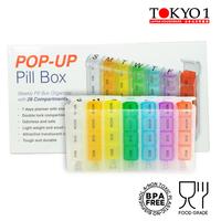 Gambar Tokyo 1 POP-UP Pill Box Kotak obat Pill 923797 - 4580233923797 dari TOKYO 1 Kota Administrasi Jakarta Utara 1 Tokopedia