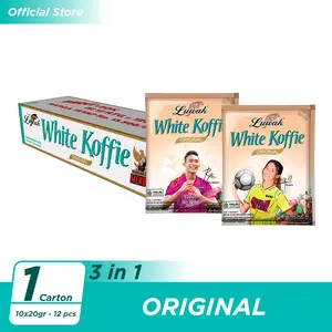 Luwak White Koffie Original 10x20gr - 12 pcs [Carton]